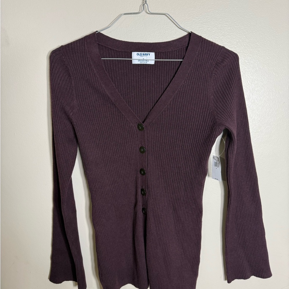 SoSoft Lite V-Neck Cardigan Sweater M